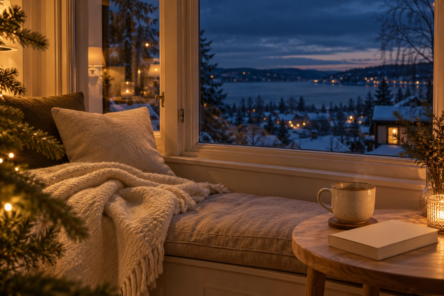 December Window — illustrative AI editorial image